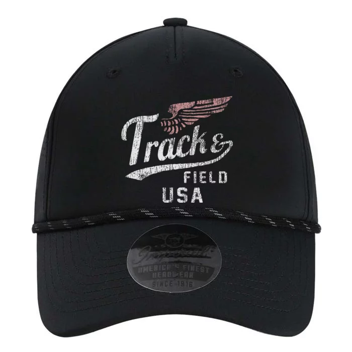 Usa Track And Field Faded Jersey Performance The Dyno Cap