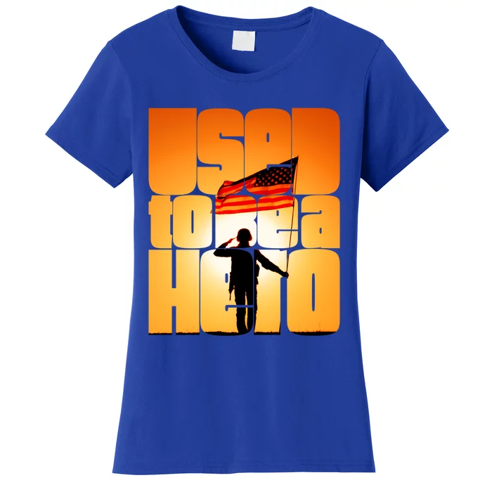 Used To Be A Hero Gift Women's T-Shirt