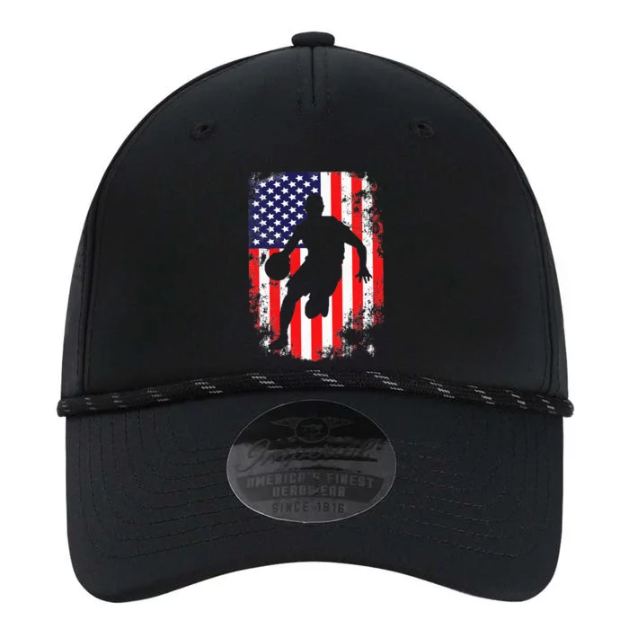 USA Team Basketball 2021 Supporter American Patriotic Flag Performance The Dyno Cap