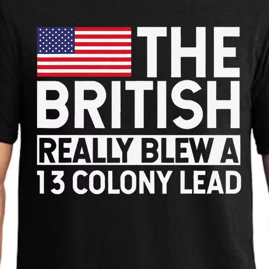 Usa The British Really Blew A 13 Colony Lead Pajama Set