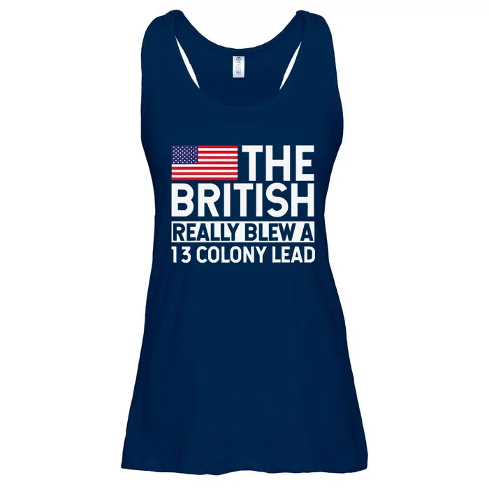 Usa The British Really Blew A 13 Colony Lead Ladies Essential Flowy Tank