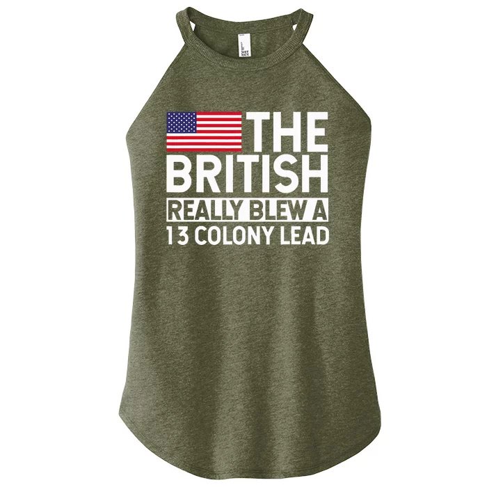 Usa The British Really Blew A 13 Colony Lead Women’s Perfect Tri Rocker Tank