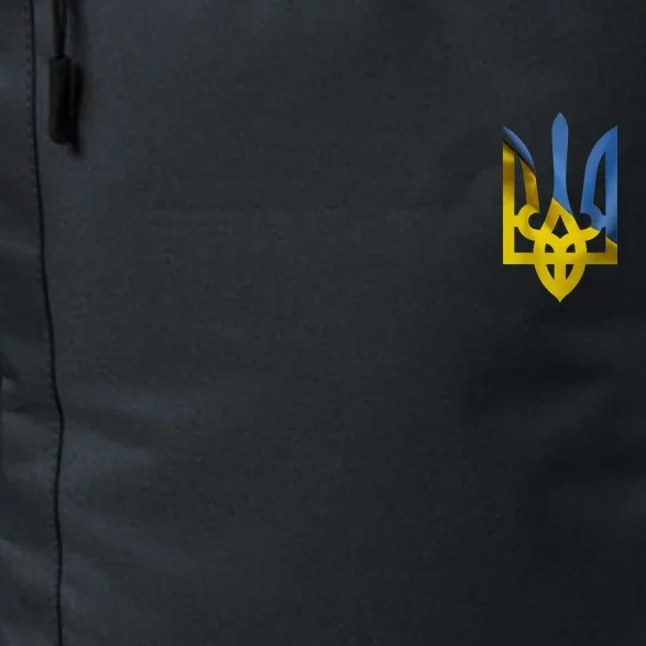 Ukraine Trident Coat Of Arms Flag Ukrainian Pride Daily Commute Backpack