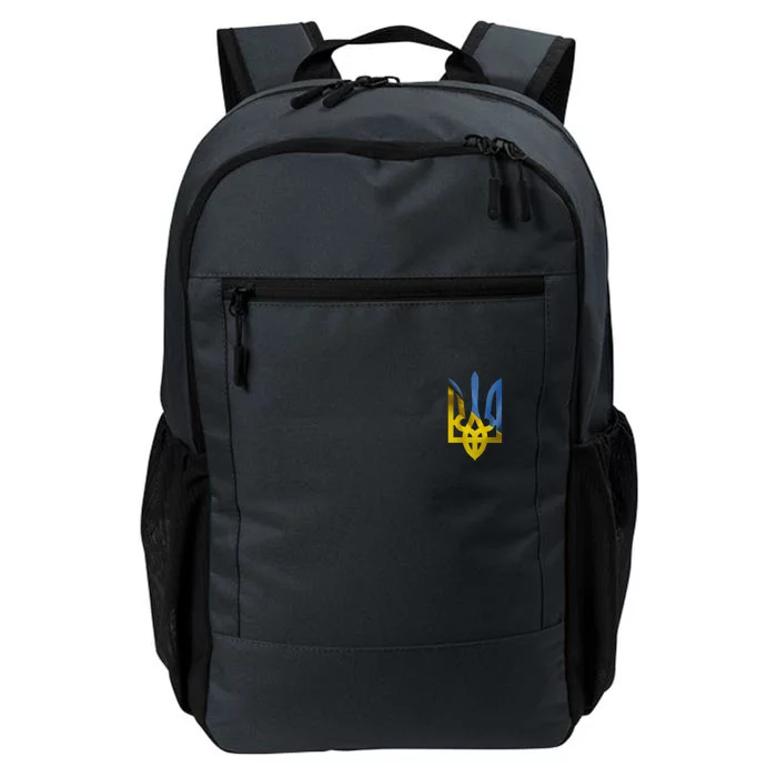 Ukraine Trident Coat Of Arms Flag Ukrainian Pride Daily Commute Backpack