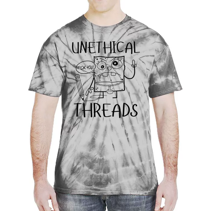 Unethical Threads Doodlebob Fuck You Tie-Dye T-Shirt