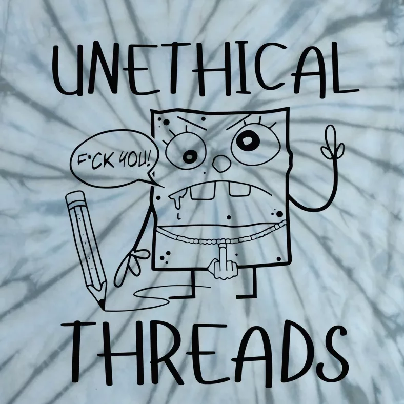 Unethical Threads Doodlebob Fuck You Tie-Dye T-Shirt