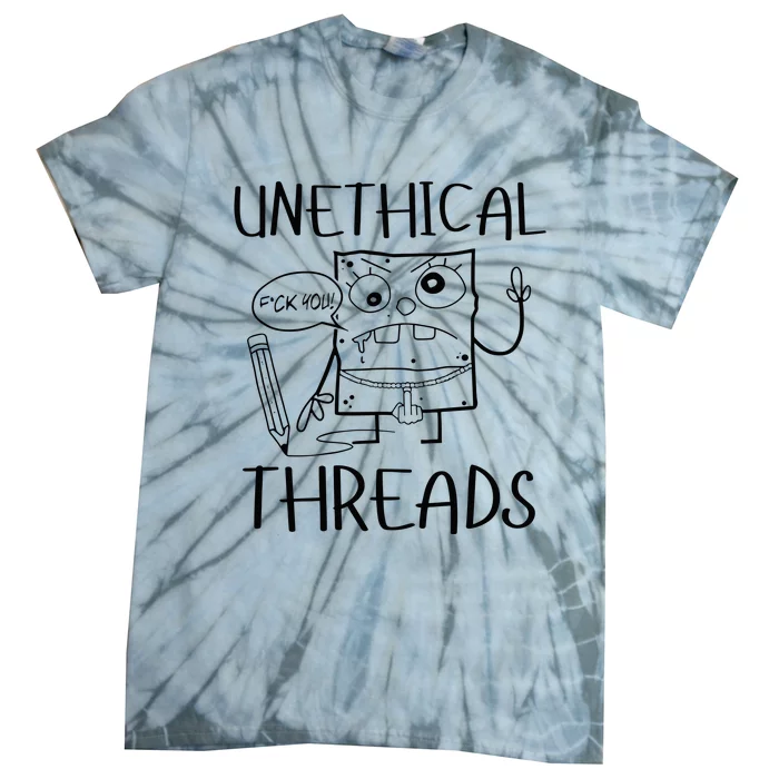 Unethical Threads Doodlebob Fuck You Tie-Dye T-Shirt