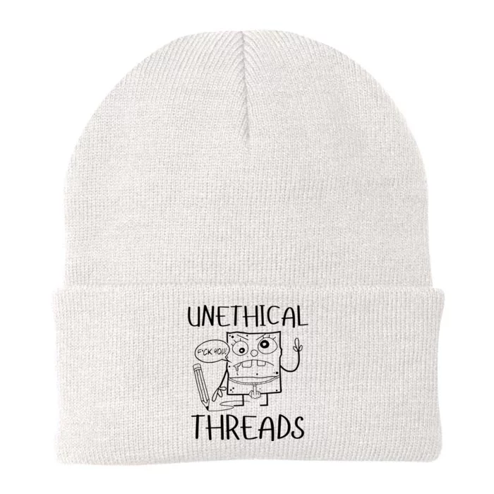 Unethical Threads Doodlebob Fuck You Knit Cap Winter Beanie