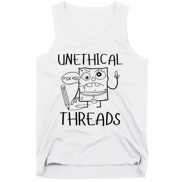 Unethical Threads Doodlebob Fuck You Tank Top