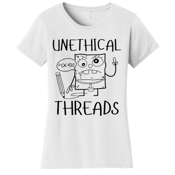 Unethical Threads Doodlebob Fuck You Women's T-Shirt