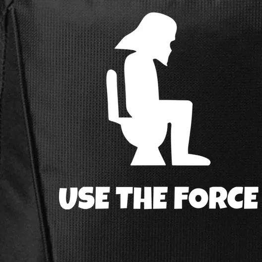 Use The Force Funny Pooping City Backpack