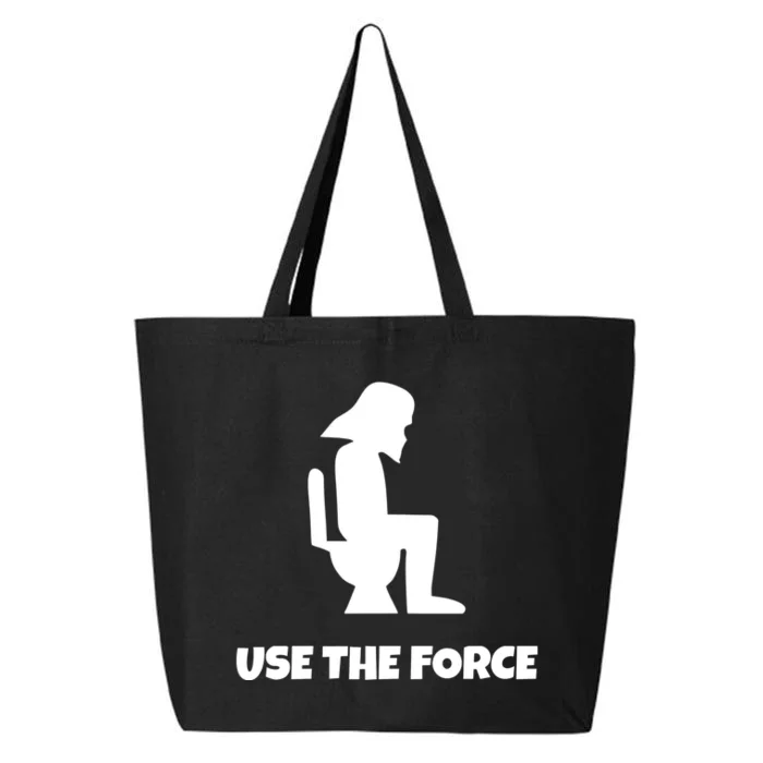 Use The Force Funny Pooping 25L Jumbo Tote