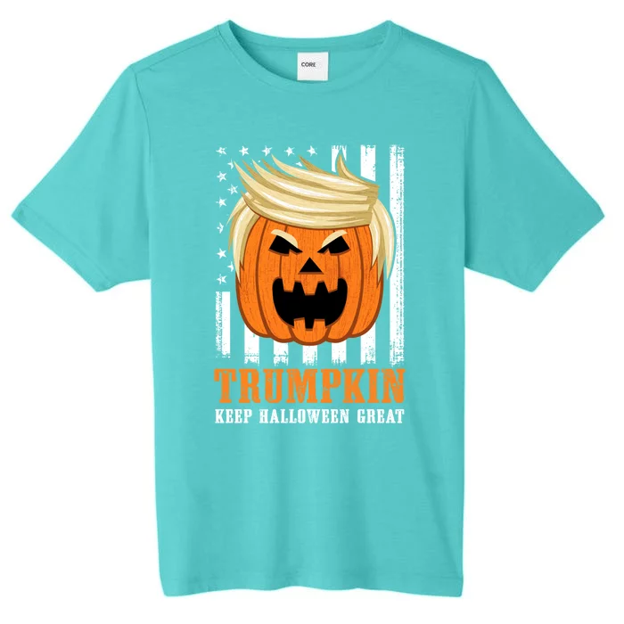 Usa Trumpkin Keep Halloween Great Funny Great Gift ChromaSoft Performance T-Shirt