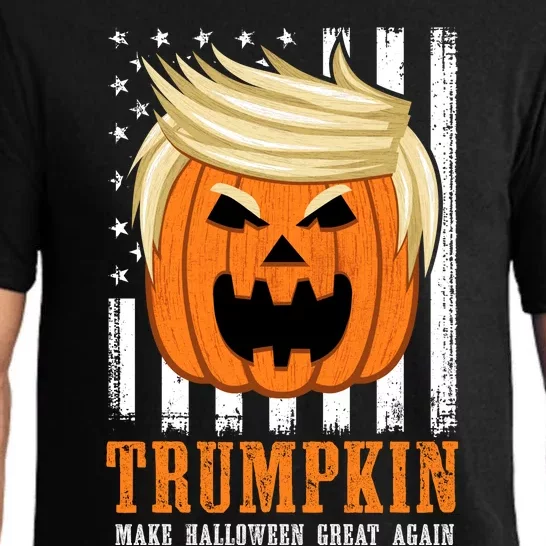 USA Trumpkin Make Halloween Great Again Pajama Set