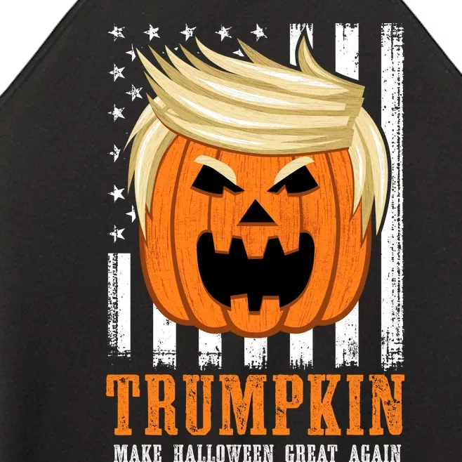 USA Trumpkin Make Halloween Great Again Women’s Perfect Tri Rocker Tank