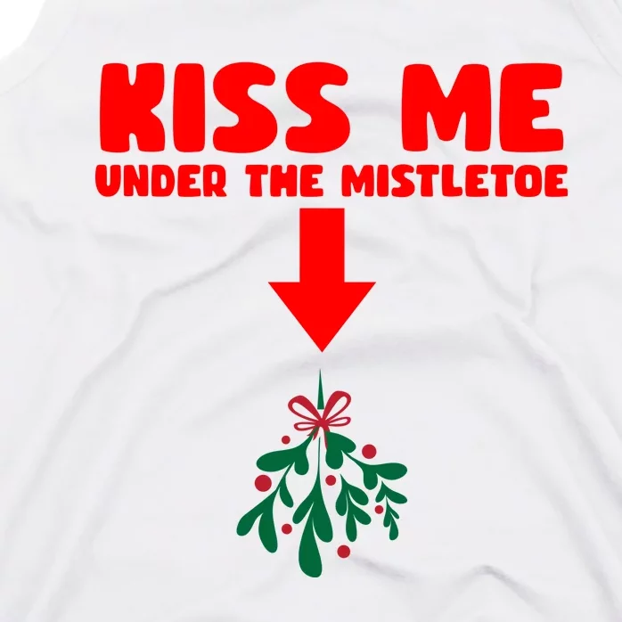 Under The Mistletoe Christmas Tank Top