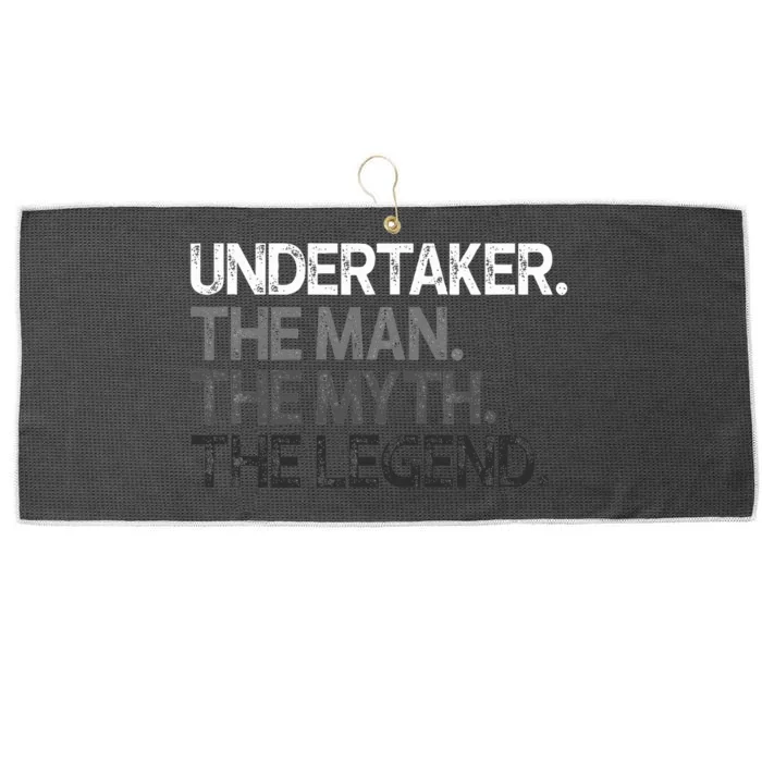 Undertaker The Man Myth Legend Gift Large Microfiber Waffle Golf Towel