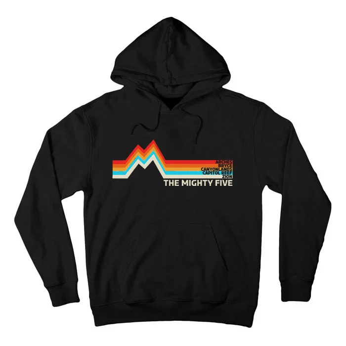 Utahs The Mighty Five National Parks Tall Hoodie