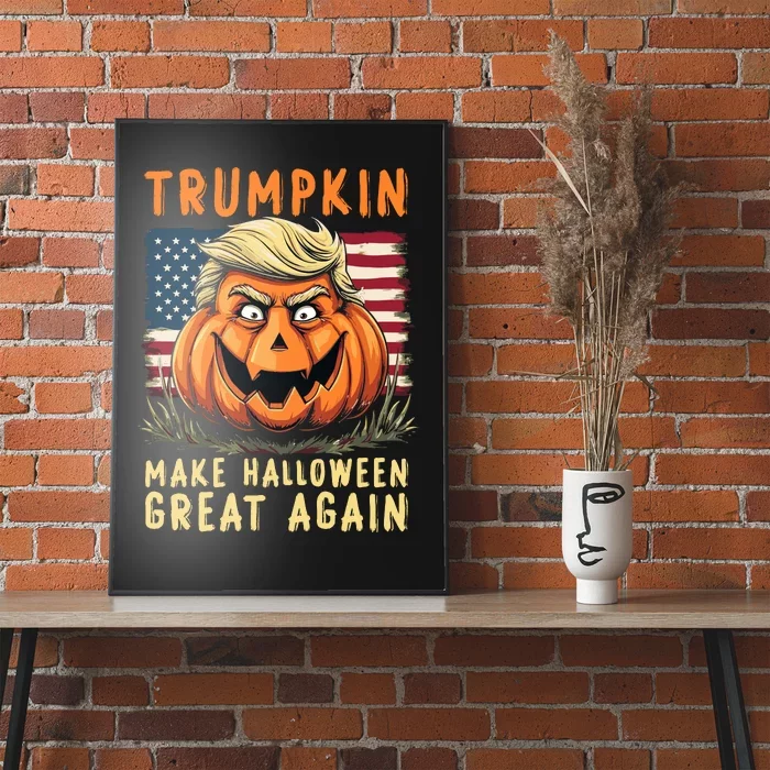 Usa Trumpkin Make Halloween Great Again Funny Trump Poster