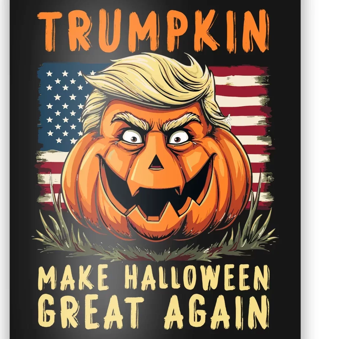 Usa Trumpkin Make Halloween Great Again Funny Trump Poster