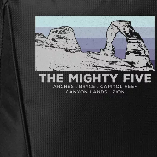 Utahs The Mighty Five National Parks City Backpack