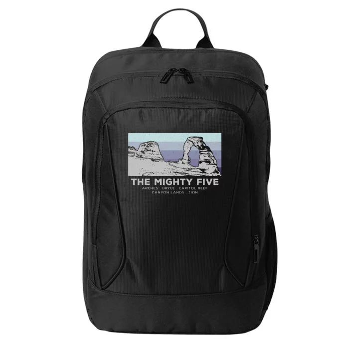 Utahs The Mighty Five National Parks City Backpack