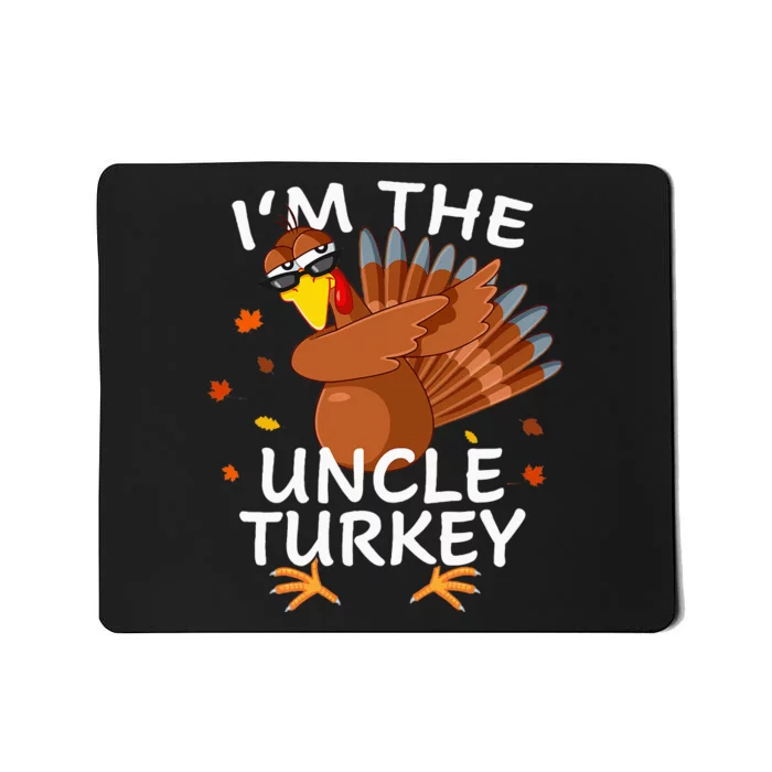 Uncle Turkey Matching Thanksgiving Pajamas Family Mousepad