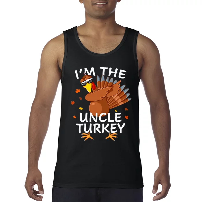 Uncle Turkey Matching Thanksgiving Pajamas Family Tank Top