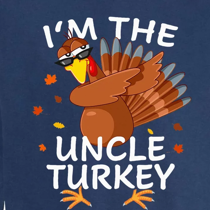 Uncle Turkey Matching Thanksgiving Pajamas Family Garment-Dyed Sweatshirt