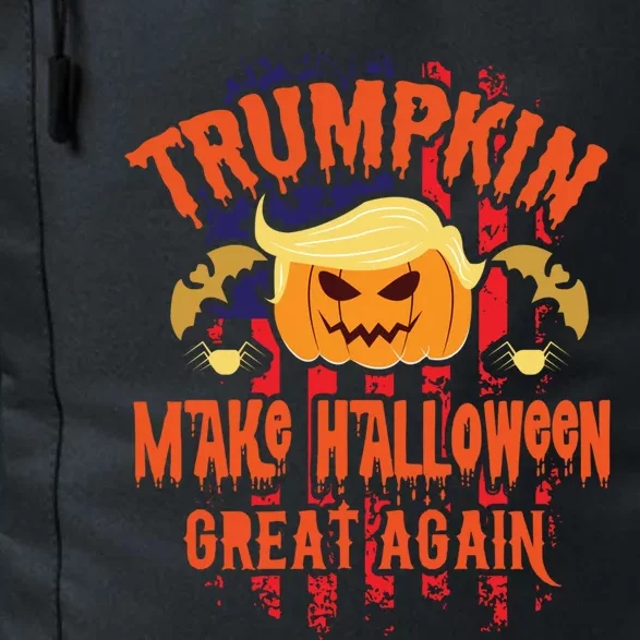 Usa Trumpkin Make Halloween Great Again With Flag Gift Cool Gift Daily Commute Backpack