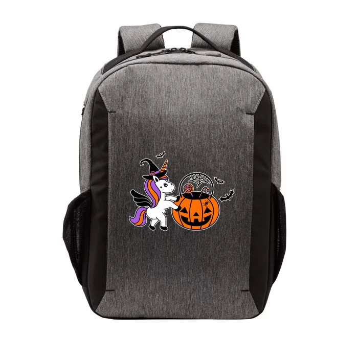 Unicorn Treat Or Trick Halloween Vector Backpack