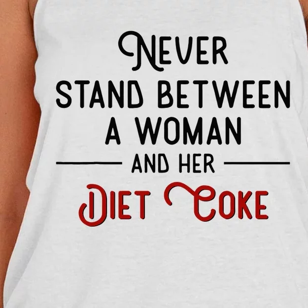 Unleash the Power of Diet Coke Addiction Women's Knotted Racerback Tank