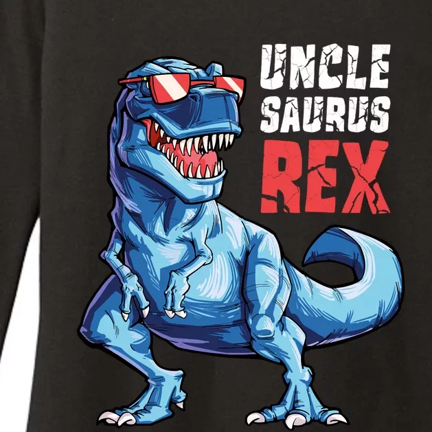 Unclesaurus T Rex Dinosaur Uncle Saurus Family Matching Sweat Womens CVC Long Sleeve Shirt