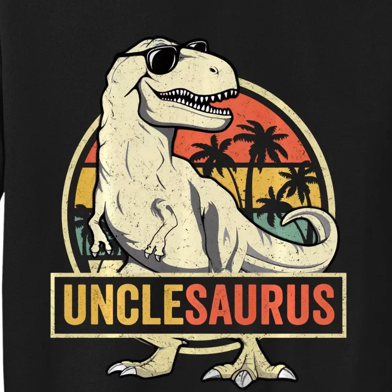 Unclesaurus T Rex Dinosaur Uncle Saurus Family Matching Long Sleeve Sweatshirt