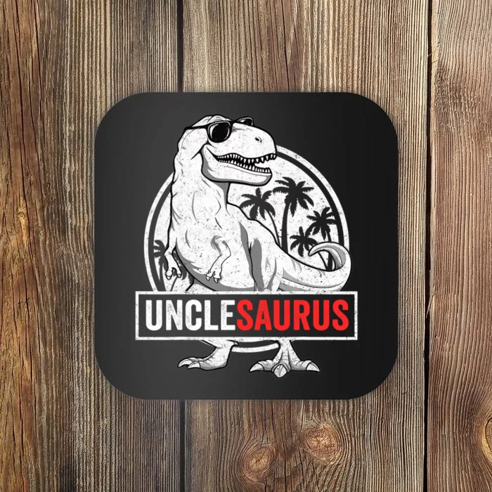 Unclesaurus T Rex Dinosaur Uncle Saurus Family Matching Coaster