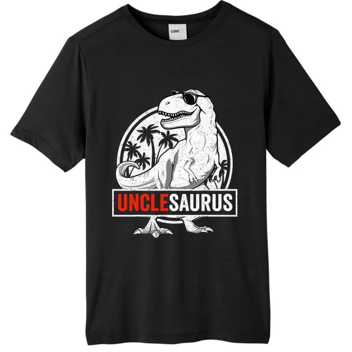 Unclesaurus T Rex Dinosaur Uncle Saurus Family Matching ChromaSoft Performance T-Shirt