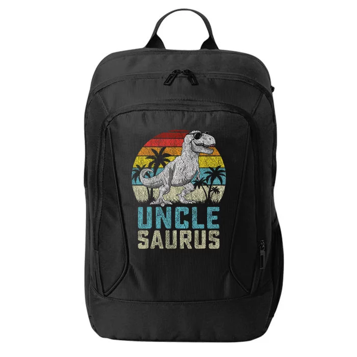 Unclesaurus T Rex Dinosaur Uncle Saurus FatherS Family City Backpack