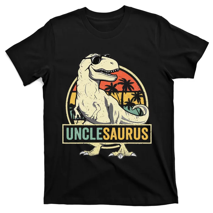 Unclesaurus T Rex Dinosaur Uncle Saurus Family Matching T-Shirt