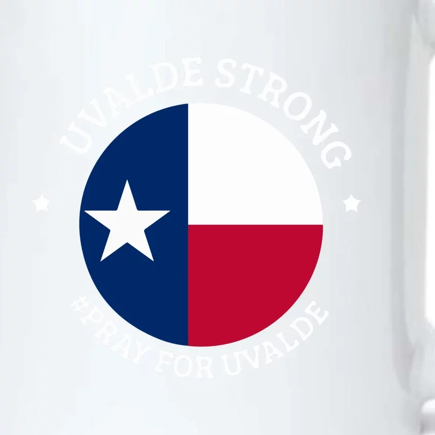 Uvalde Texas Strong Protect Kids Not Guns Black Color Changing Mug