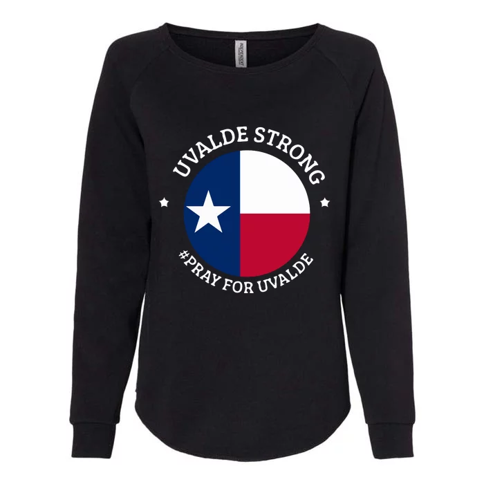 Uvalde Texas Strong Protect Kids Not Guns Womens California Wash Sweatshirt