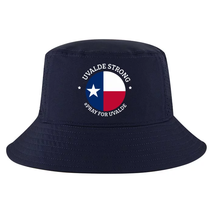 Uvalde Texas Strong Protect Kids Not Guns Cool Comfort Performance Bucket Hat