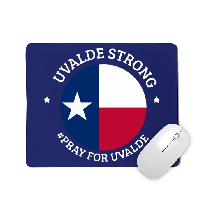 Uvalde Texas Strong Protect Kids Not Guns Mousepad