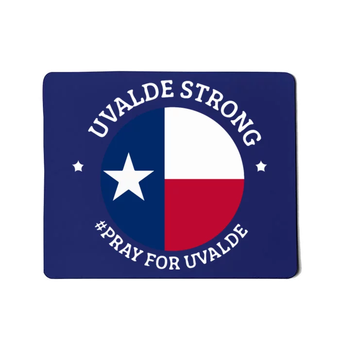 Uvalde Texas Strong Protect Kids Not Guns Mousepad