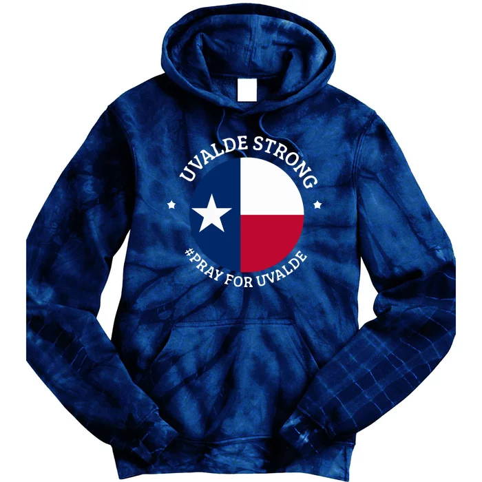 Uvalde Texas Strong Protect Kids Not Guns Tie Dye Hoodie