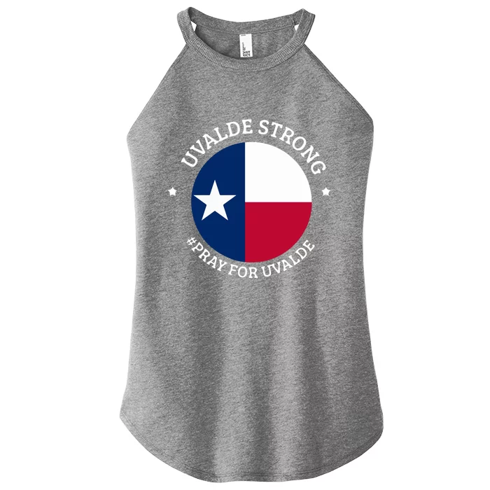 Uvalde Texas Strong Protect Kids Not Guns Women’s Perfect Tri Rocker Tank