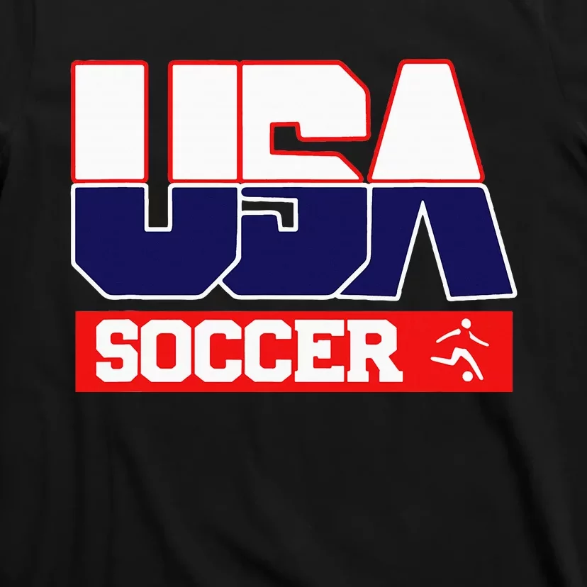 Usa Team Soccer American T-Shirt