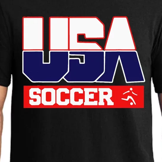 Usa Team Soccer American Pajama Set