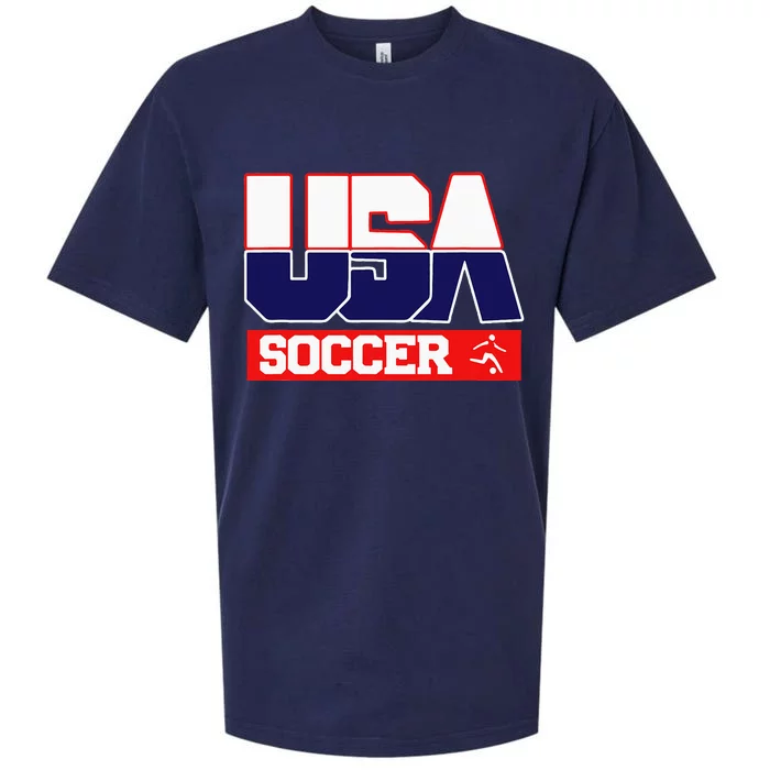 Usa Team Soccer American Sueded Cloud Jersey T-Shirt