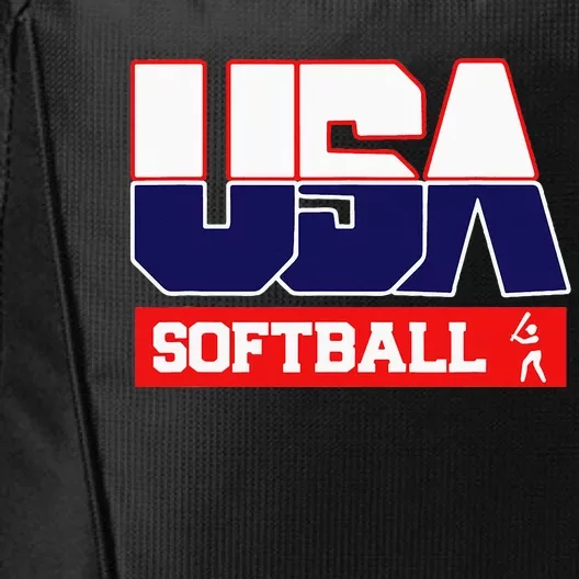 Usa Team Softball American Sports City Backpack