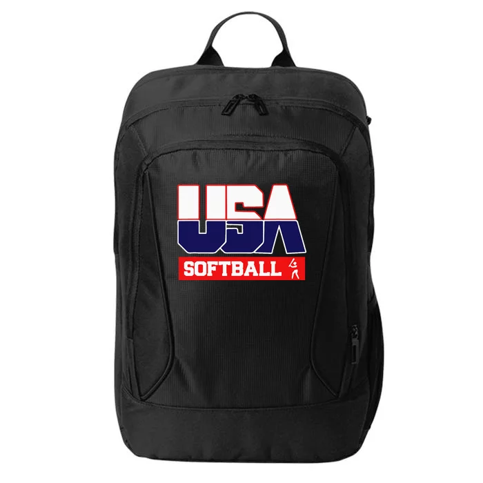 Usa Team Softball American Sports City Backpack